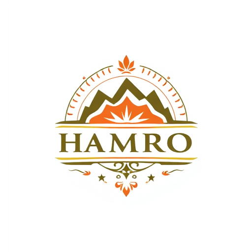 Professional logo design. hamro mart