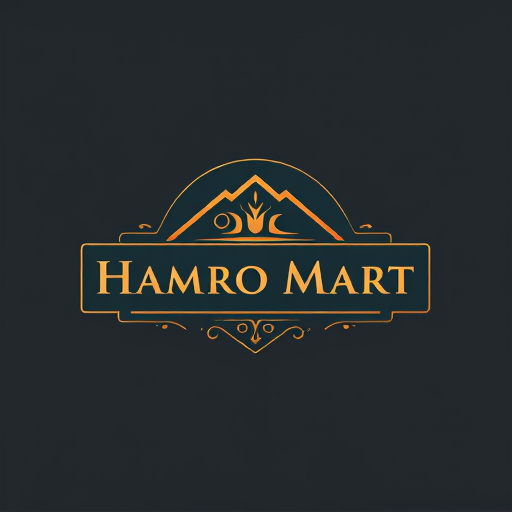 Professional logo design. Hamro Mart