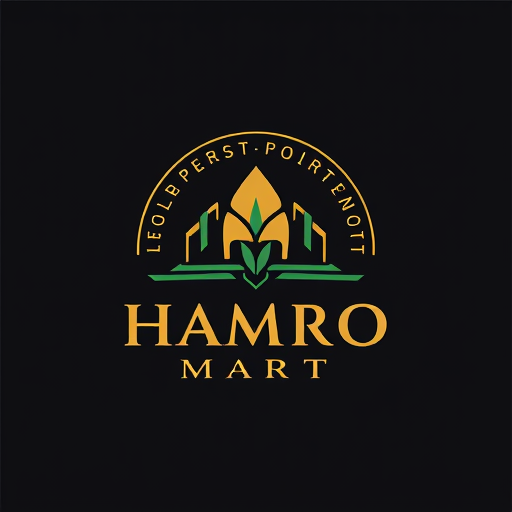 Professional logo design. Hamro Mart