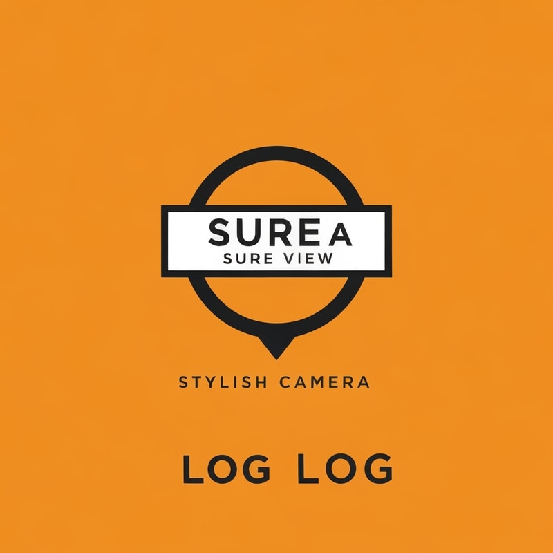 Professional logo design. CREATE A LOGO FOR SURE VIEW STYLISH CAMERA