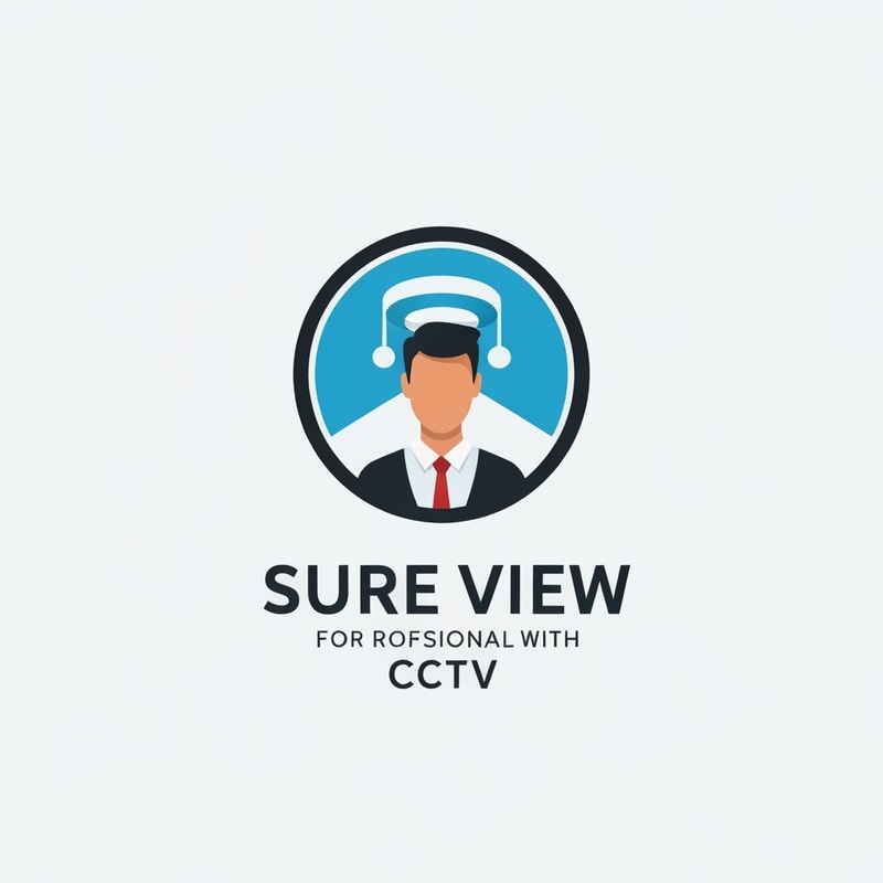 Professional logo design. CREATE A LOGO FOR SURE VIEW WITH CCTV