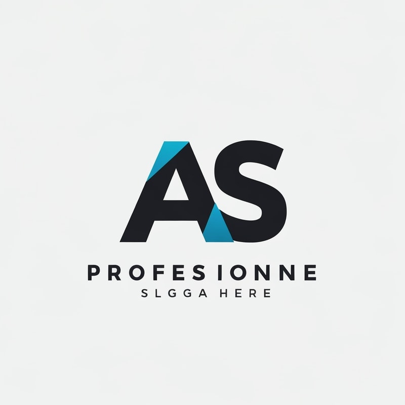 Professional logo design. AS