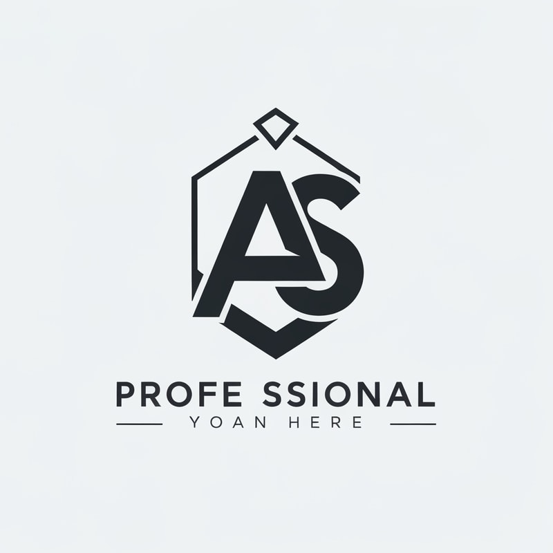 Professional logo design. AS