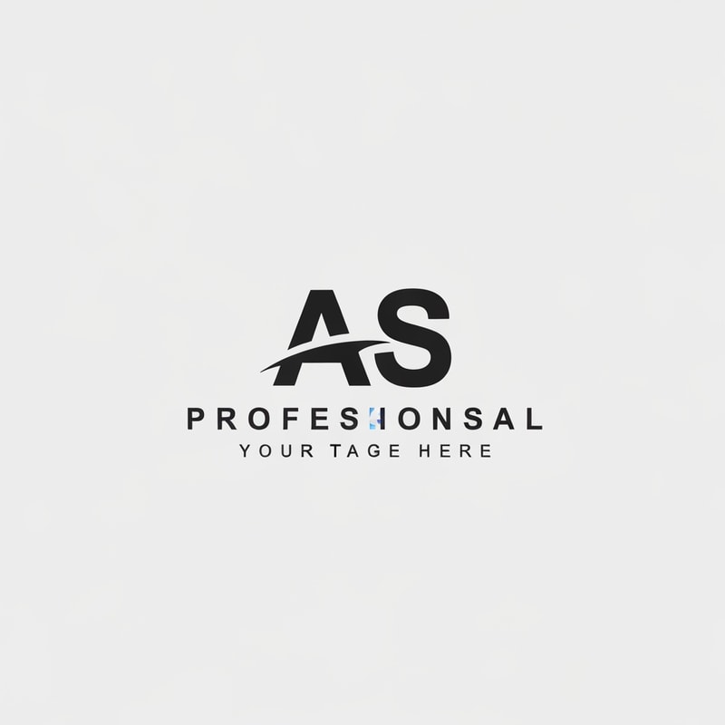 Professional logo design. AS