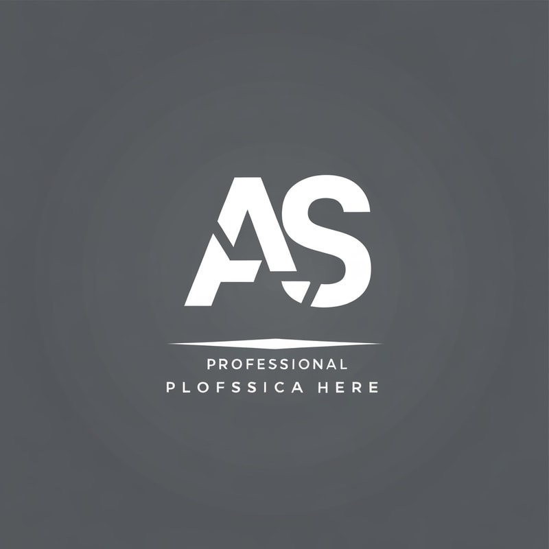 Professional logo design. AS