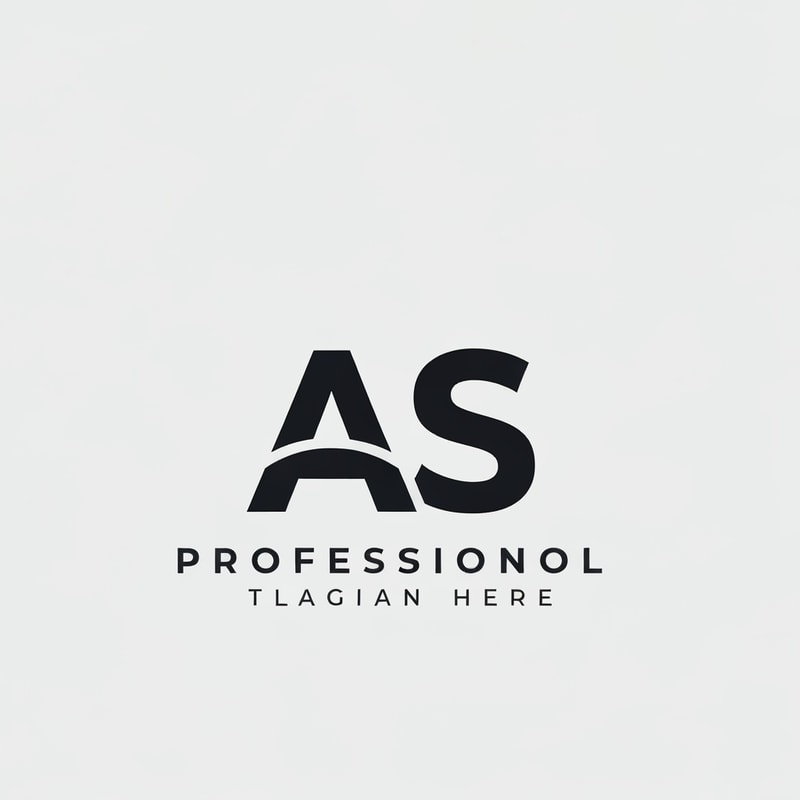 Professional logo design. AS