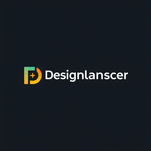 Professional logo design. I'm looking for a unique and creative logo for my company, "Designlancer," with the tagline "Creative Digital Solutions." here is my instagram profile - Use the letters "D+L" as a unique sign or icon, alongside the full word "Designlancer." - Background color versions: Dark. - Use my preferred colors #7efdd4 to #9bee68 for the "D+L" sign only (not for the text). - Font should be "Unbounded" and other clean, modern script or sans-serif options. Important Notes: - The "D+L" symbol should be unique enough to stand alone as an icon. - The design must feel professional, bold, and timeless while still being creative.