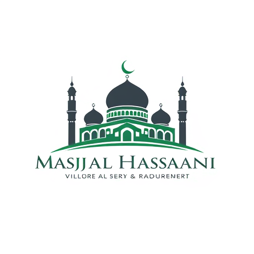 Professional logo design.  Masjid Al Hassani