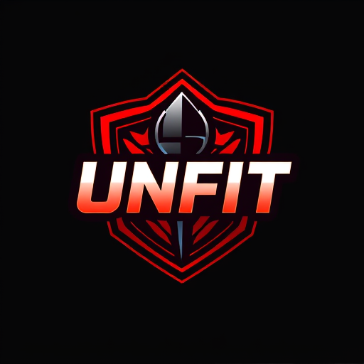 Professional logo design. unfit gaming
