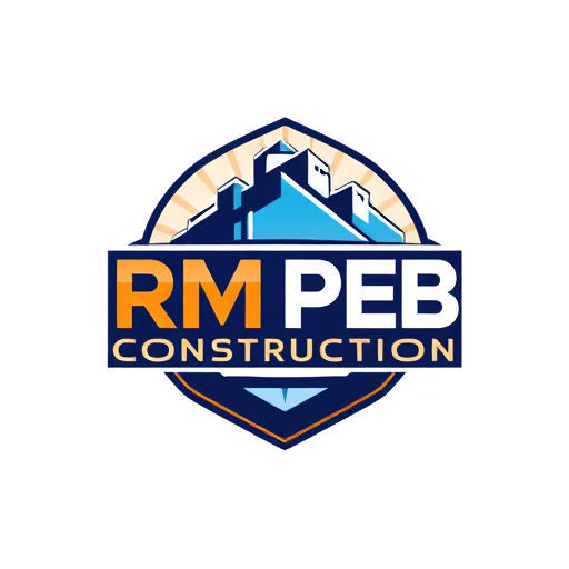 Professional logo design. RM PEB CONSTRUCTION