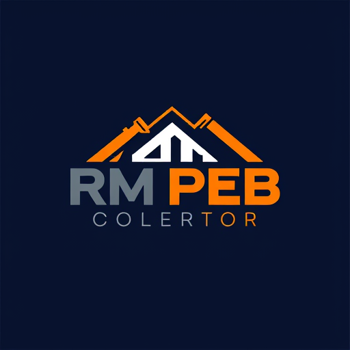 Professional logo design. RM PEB CONSTRUCTION