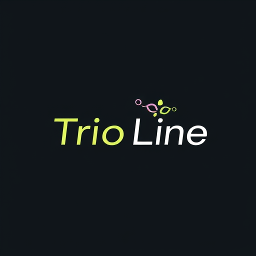 Professional logo design. logo of "Trio Line" for shopping