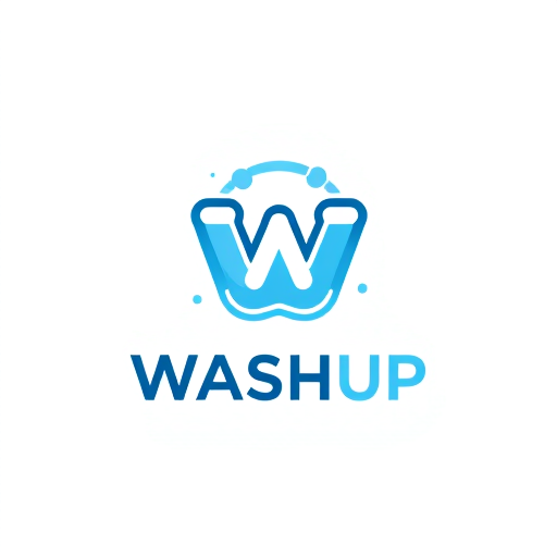 Professional logo design. i want to make monogram type logo for laundry mobile app which name is WASHUP give me some logo
