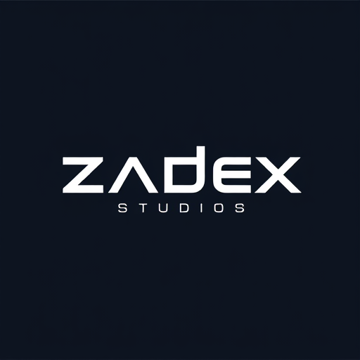 Professional logo design. Design a logo for Game development studio named " Zadex studios" make it minimal and premium.