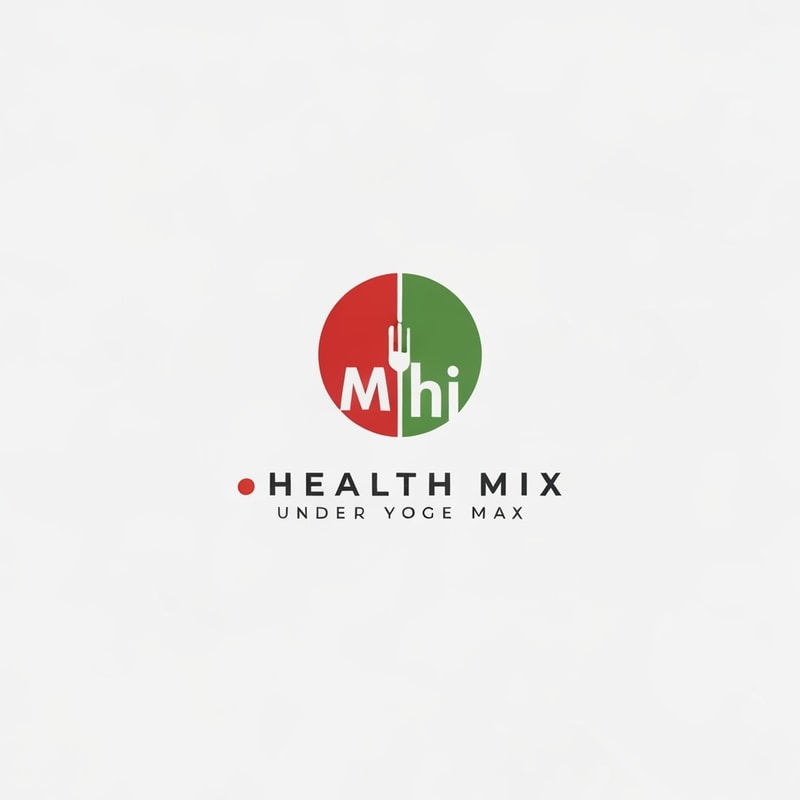 Professional logo design. Generate a logo for health mix under mathi brand