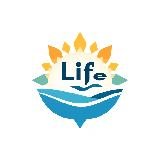 Professional logo design. Life Coash Logo
