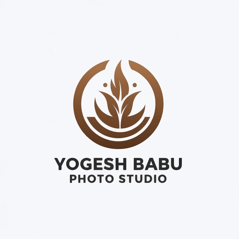 Professional logo design. yogesh babu photo studio