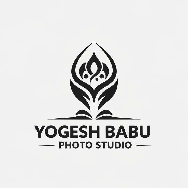 Professional logo design. yogesh babu photo studio