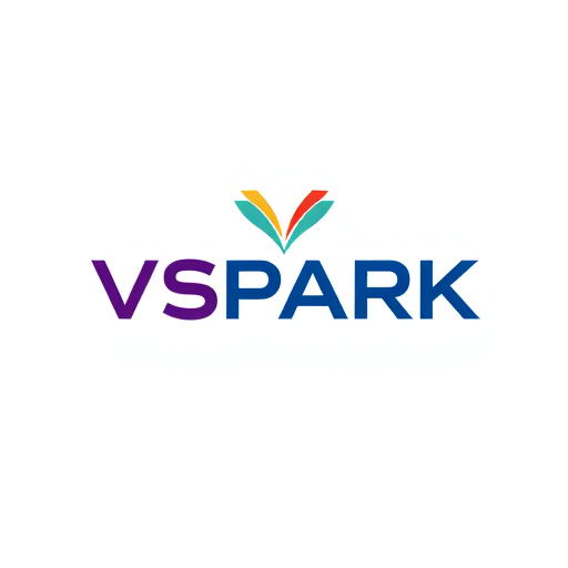 Professional logo design. VSPARK POLYMERS