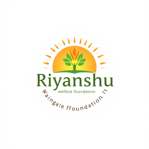 Professional logo design. Riyanshu welfare foundation In this there should be map of India and grains, sun, tree, complete logo in circle.