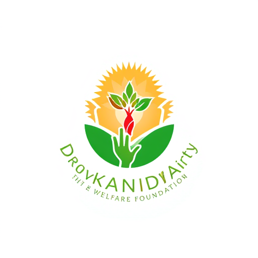 Professional logo design. Riyanshu welfare foundation It should have the map of India and grains, sun, tree, hand as well as the complete logo in a circle