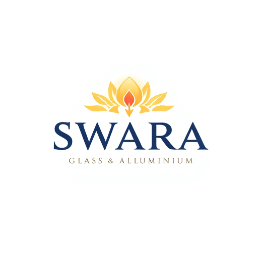 Professional logo design. swara glass & alluminium 