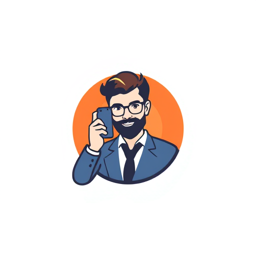 Professional logo design. just.a.guy.with.a.phone 