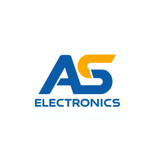 Professional logo design. AS ELECTRONICS ka logo