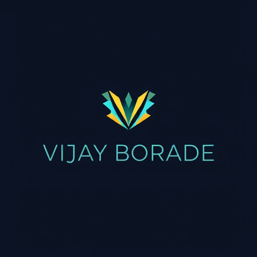 Professional logo design. photography logo name is vijay borade
