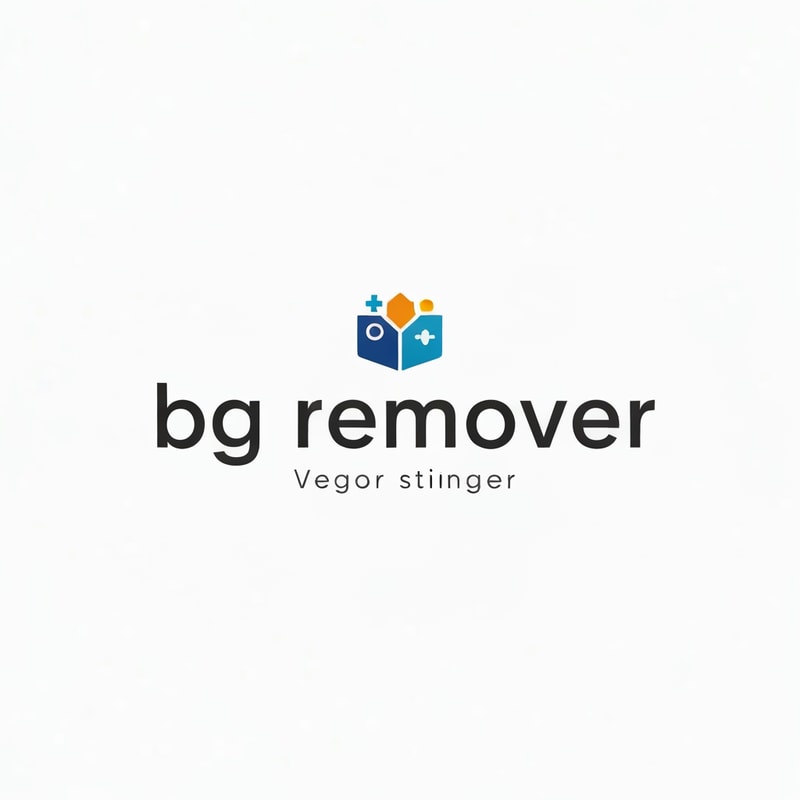 generate a logo for bg remover website, don't mention the any text use unique icons ,that tells about the website