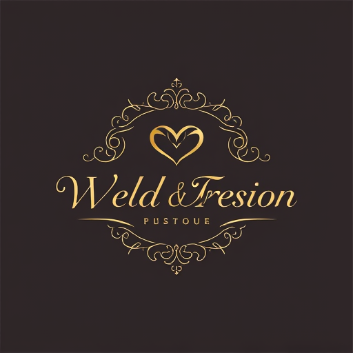 Professional logo design. SF font logo in for wedding function