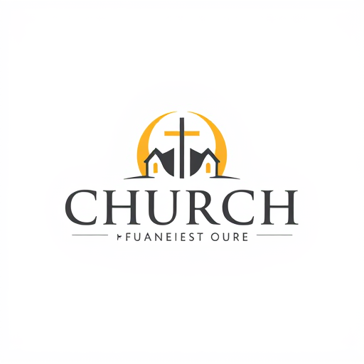 Professional logo design. church