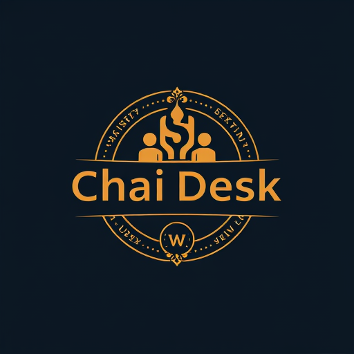 Professional logo design. the chai desk 