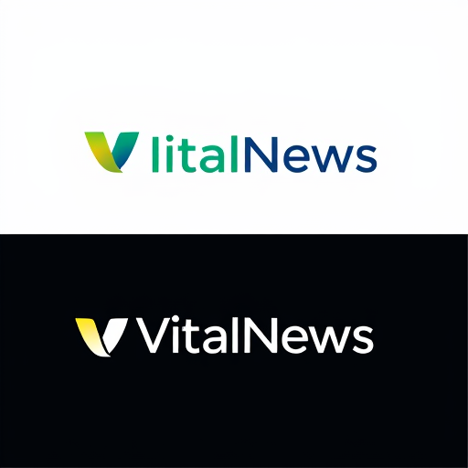 Professional logo design. VitalNews