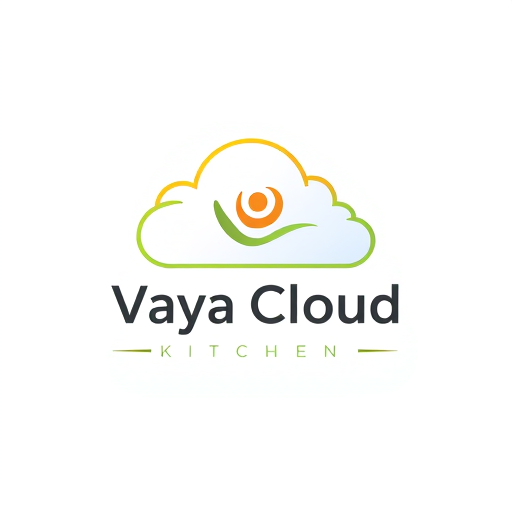 Professional logo design. Vaya Cloud Kitchen