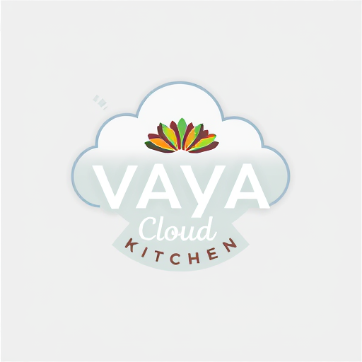Professional logo design. Vaya Cloud Kitchen