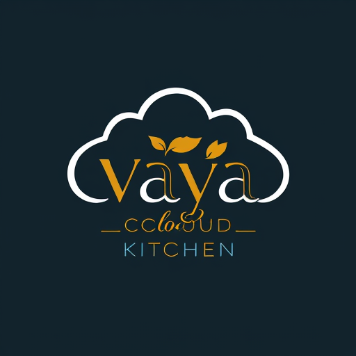 Professional logo design. Vaya Cloud Kitchen