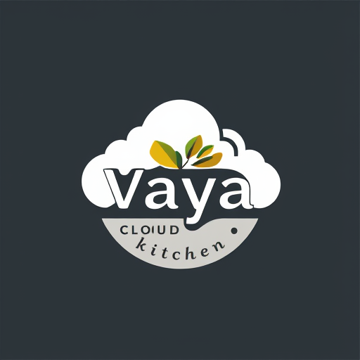Professional logo design. Vaya Cloud Kitchen