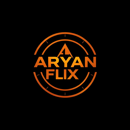 Professional logo design. A editing page named Aryan Flix 45
