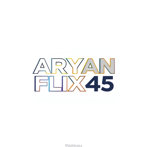 Professional logo design. A editing page named AryanFlix45