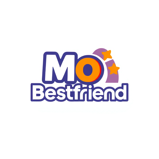 Professional logo design. make "Mo Bestfriend" which is media channel where we put all business news and world news and all trend topic make mo big and Bestfriend little