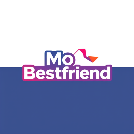 Professional logo design. make "Mo Bestfriend" which is media channel where we put all business news and world news and all trend topic make with a genz ferriendly style and trendy look 