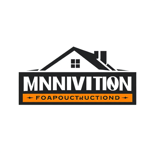 Professional logo design. MN Construction logo