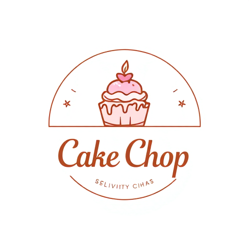 Professional logo design. Cake shop