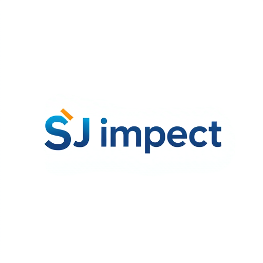 Professional logo design. SJ impect full logo