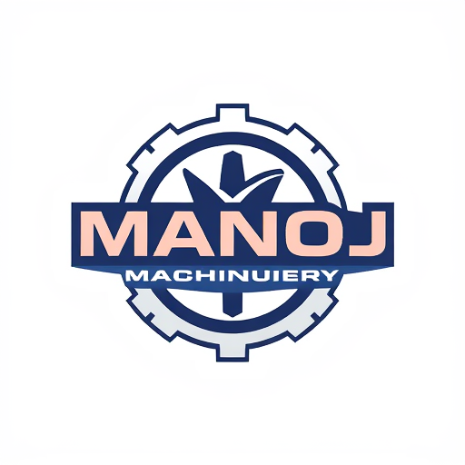 Professional logo design. manoj machinery logo image