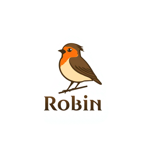 Professional logo design. Robin 