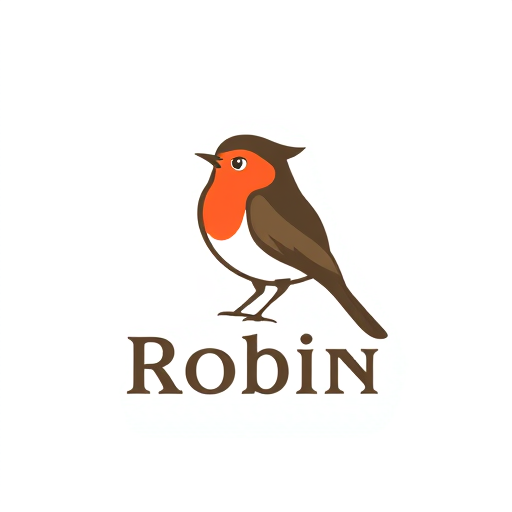 Professional logo design. Robin