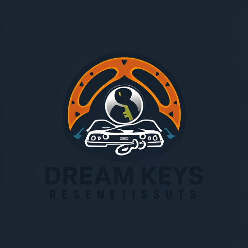 Professional logo design. we sale key chains for dream bike dream car and dream house it should represent on logo image key inside of logo content like Dream keys 