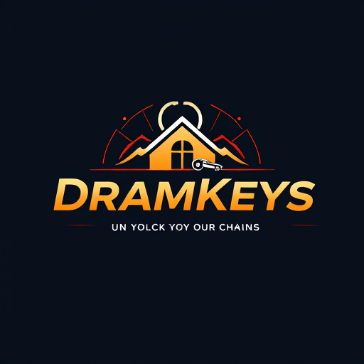 Professional logo design. we sale key chains for dream bike dream car and dream house it should represent on logo image key inside of logo content like Dreamkeys compant name dramkeys qoute unlock your dreams
